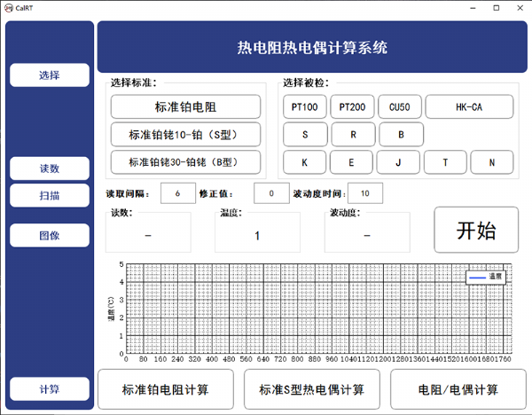 熱電阻熱電偶上位機系統